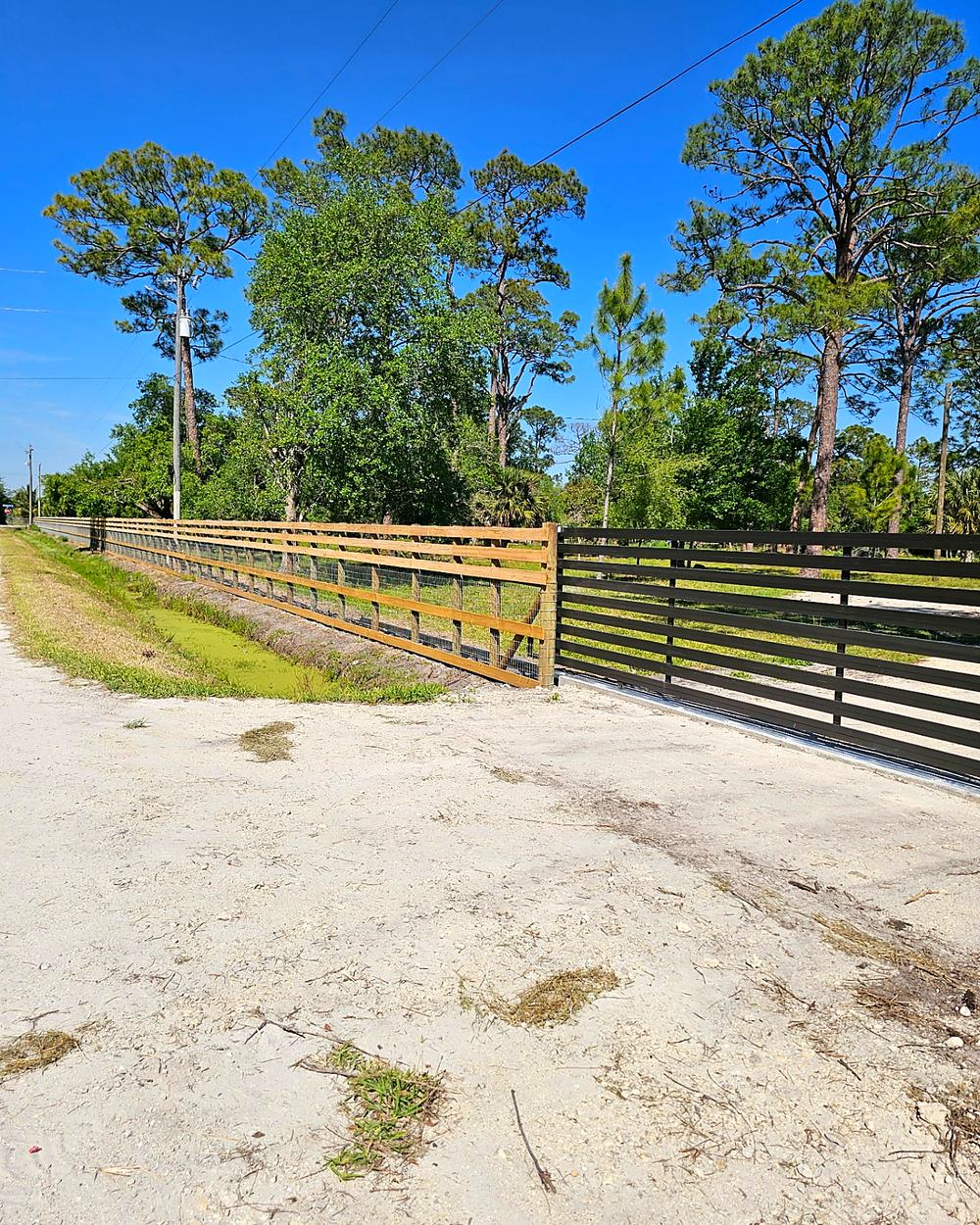 Ranch-Style Fence Line