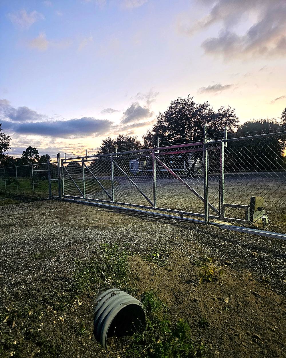Automated Chain Link Gate